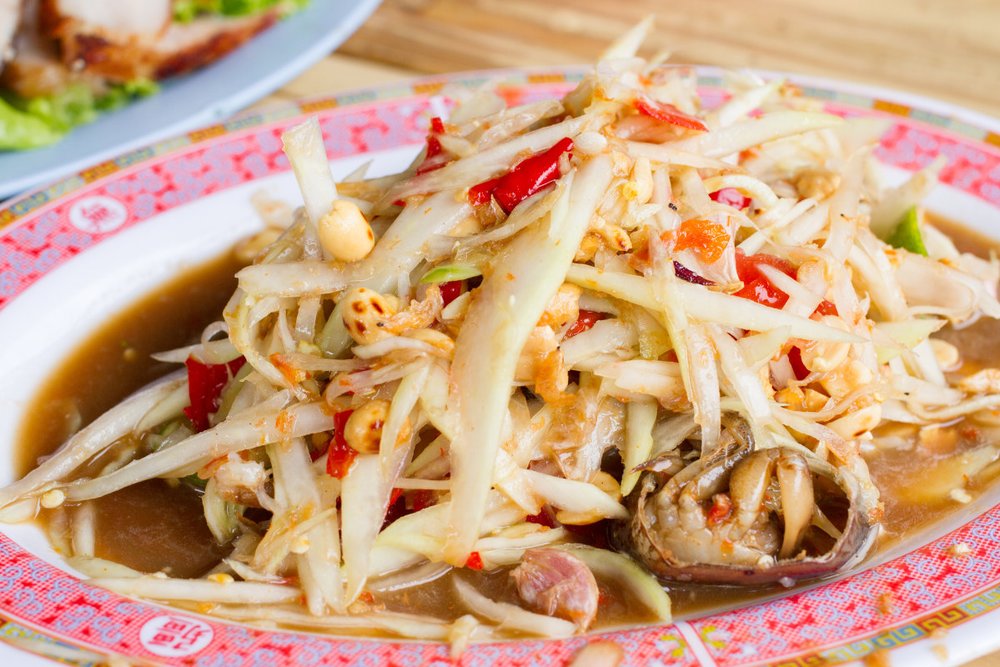 Nộm đu đủ Lào