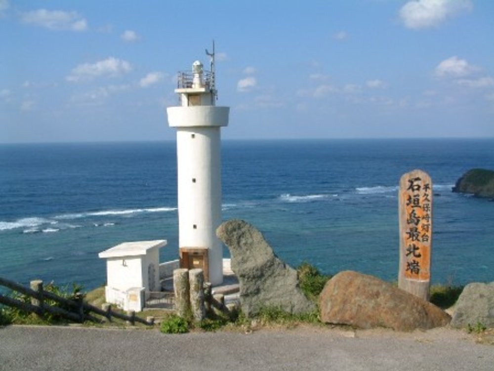 石垣島自駕景點 平久保崎燈塔