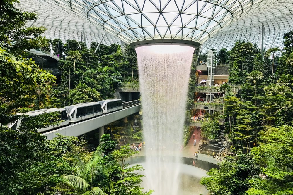 Quy Mô & Diện Tích Của Jewel Changi Singapore