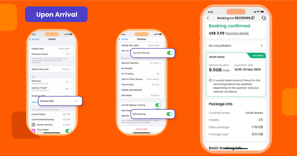 [Global] Activating the Klook eSIM (Upon Arrival)