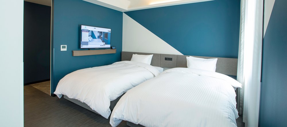 博多王子智能飯店｜雙床房