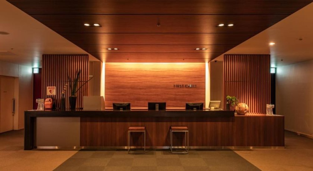 羽田機場膠囊旅館 First Cabin Haneda Terminal 1 櫃台