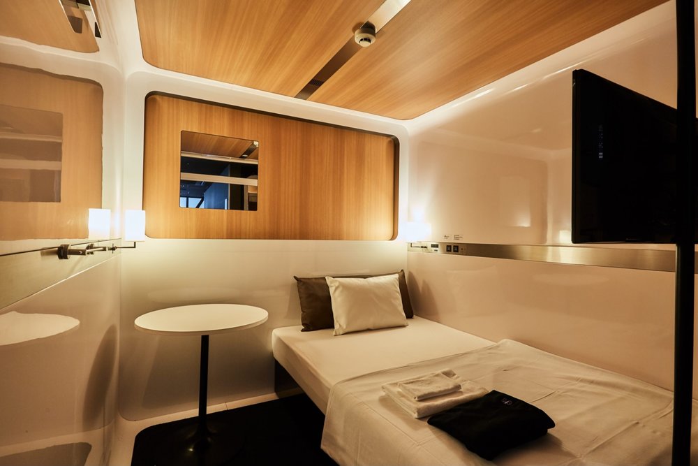 羽田機場膠囊旅館 First Cabin T1|頭等艙