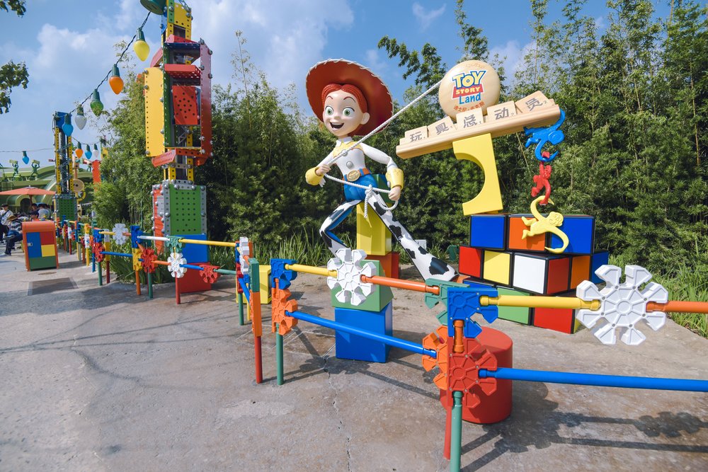 上海迪士尼 toys story