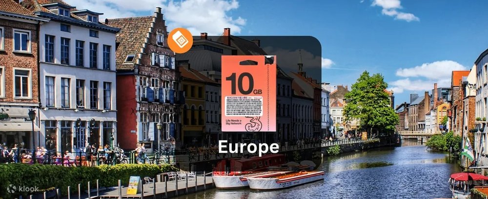 英國本地及歐盟30天漫遊 10GB卡 