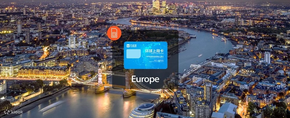 歐洲4G SIM卡（香港／澳門／台灣／中國郵寄）