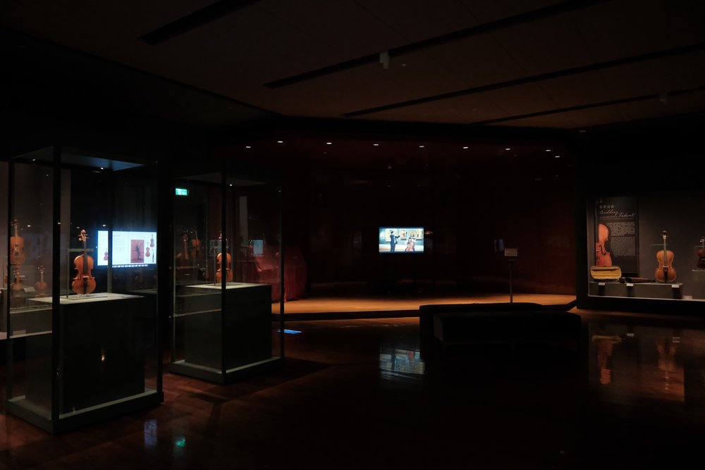 樂器類:提琴展區 圖片來源:IG@zhiyingqq