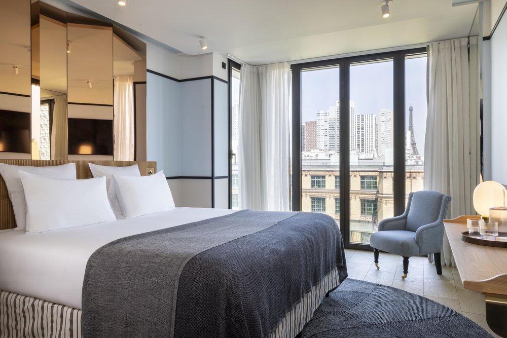 QUINZERIE Hotel best Paris boutique hotel with Eiffel Tower view