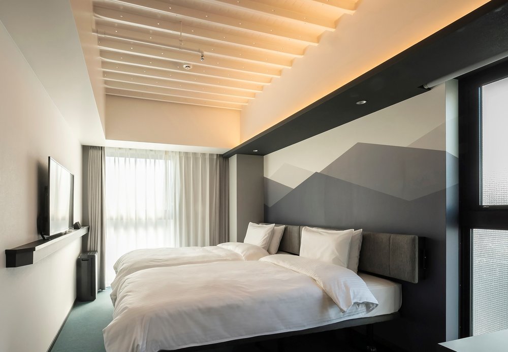 京都三條王子智能飯店｜雙床房