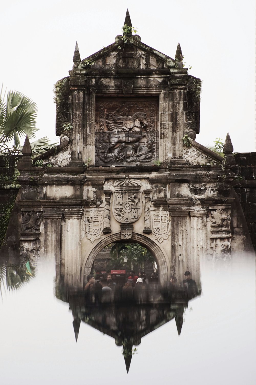 Fort Santiago gate in Intramuros