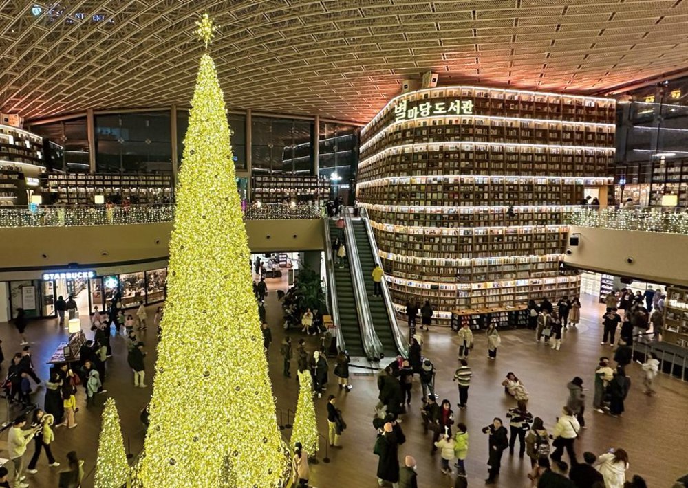絶対ハマる!韓国旅行2泊3日最新モデルコース!費用はいくら? ピョルマダン図書館