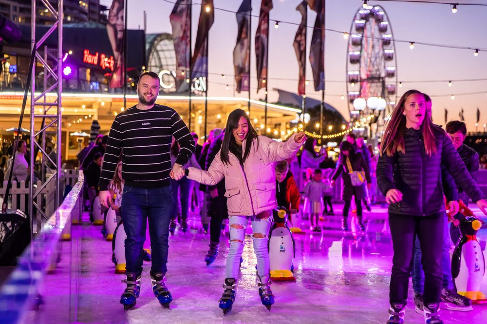 skating rink things to do sydney winter