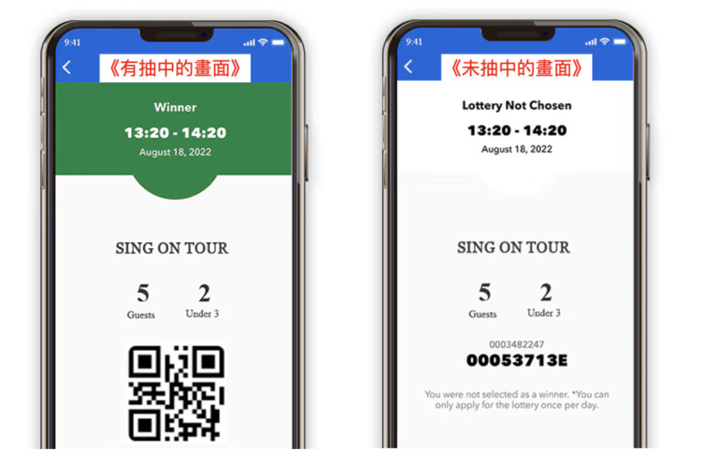 步驟 4：確認抽選結果