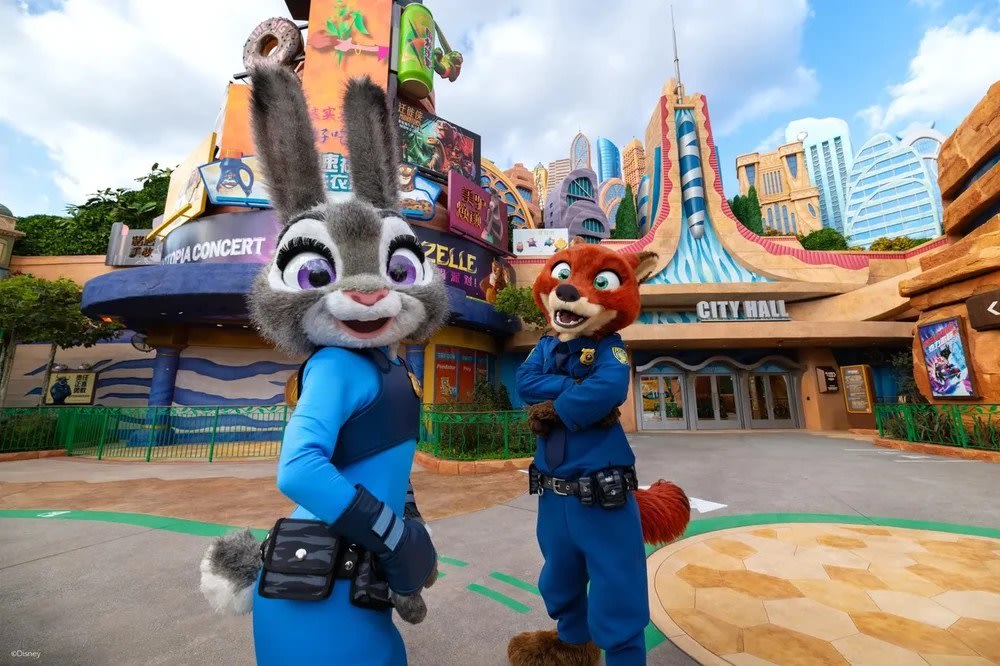 Shanghai disney resort zootopia land