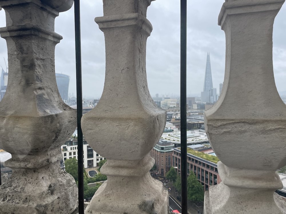 セントポール大聖堂　ギャラリーからの景色 st paul's cathedral