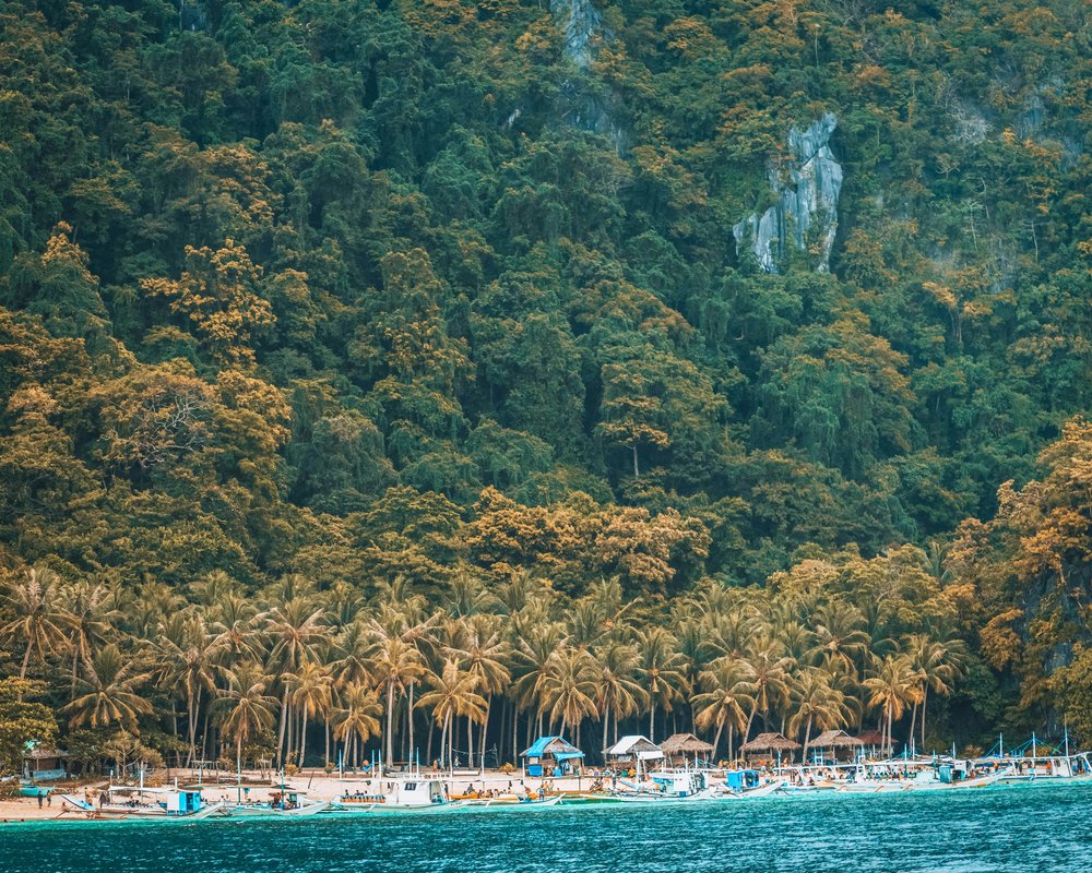 Island in El Nido Palawa