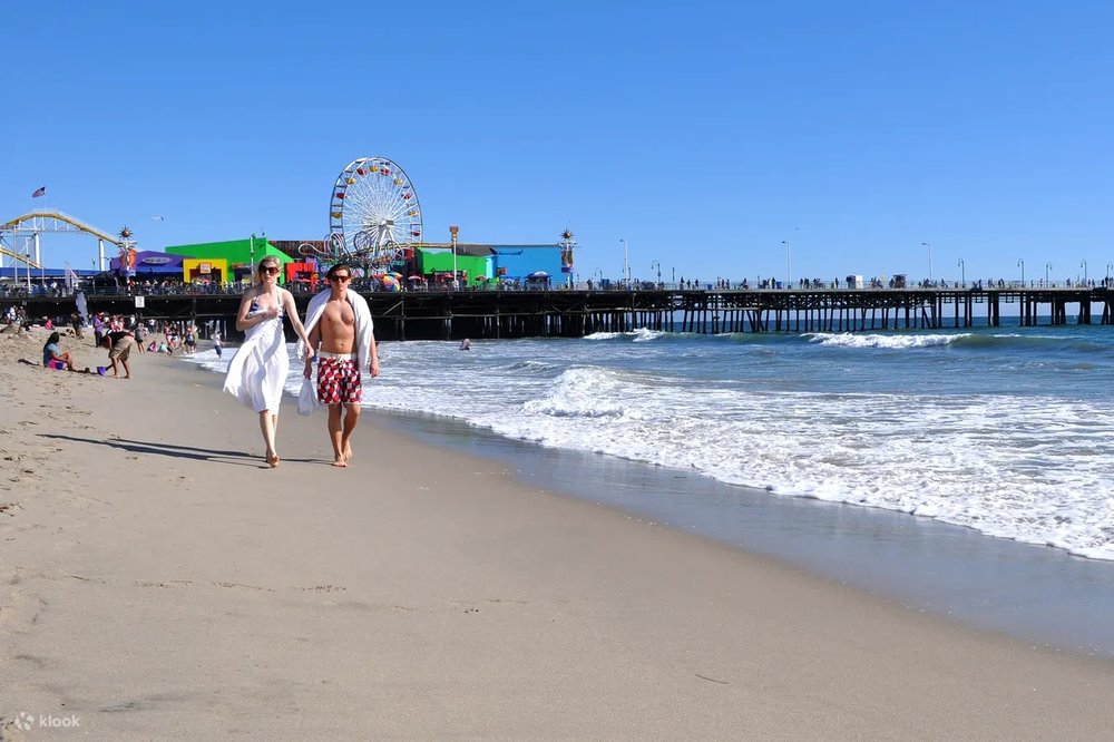 洛杉磯租車自駕好萊塢 & 聖莫尼卡海灘