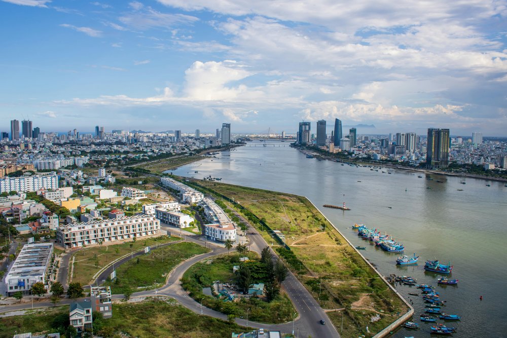 City by the river of Da Nang