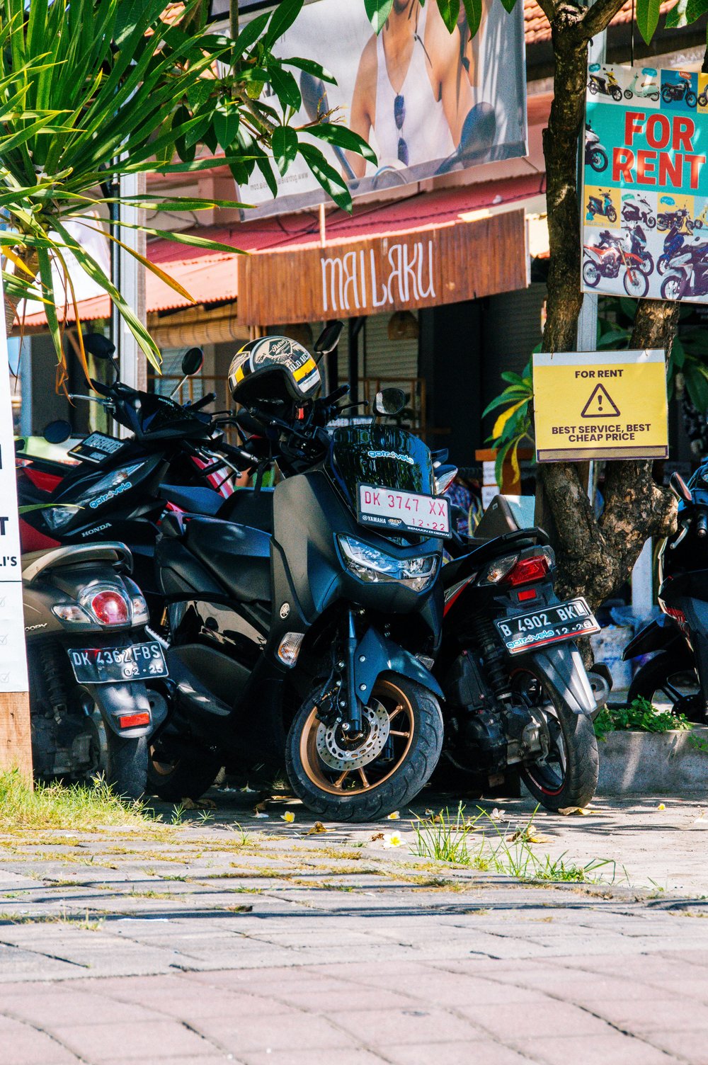 Motorcycle for rent