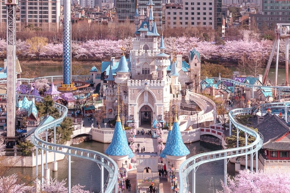 Du Lịch Seoul Mùa Hè - Lotte World Seoul 