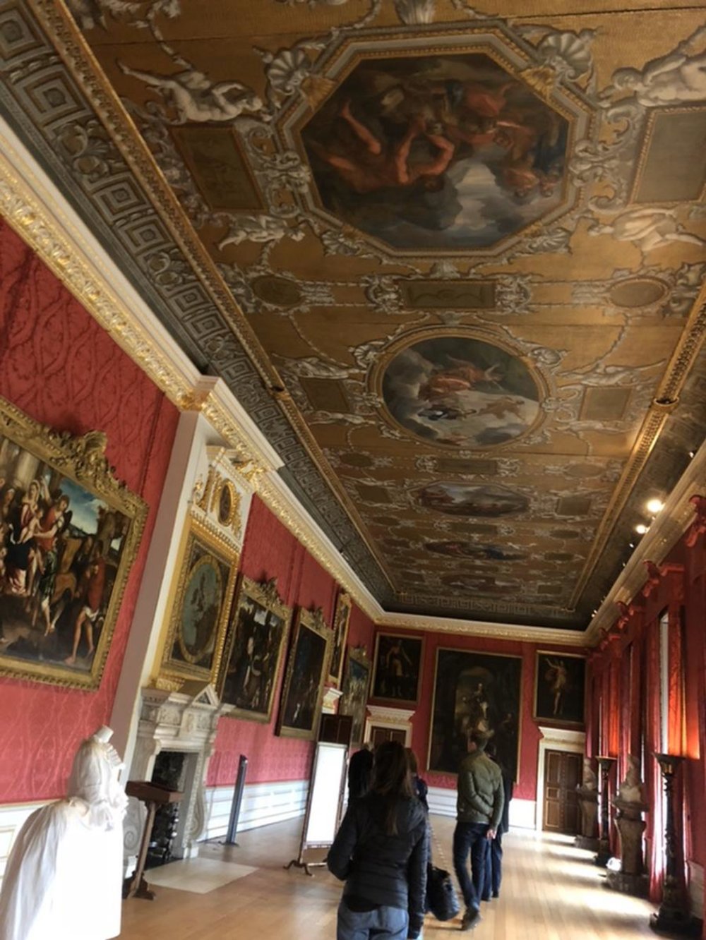 ケンジントン宮殿 キングズ・ギャラリー 天井画