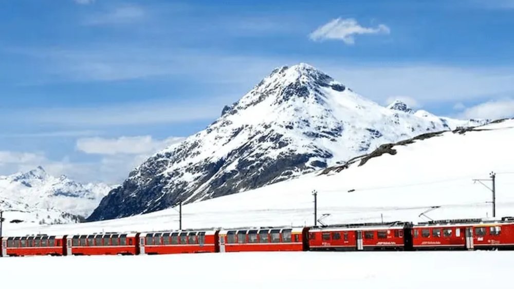 ヨーロッパ 鉄道 ベルニナ急行 Bernina Express Railway