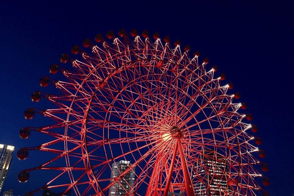 Vòng Quay Hep Five Ở Umeda Osaka