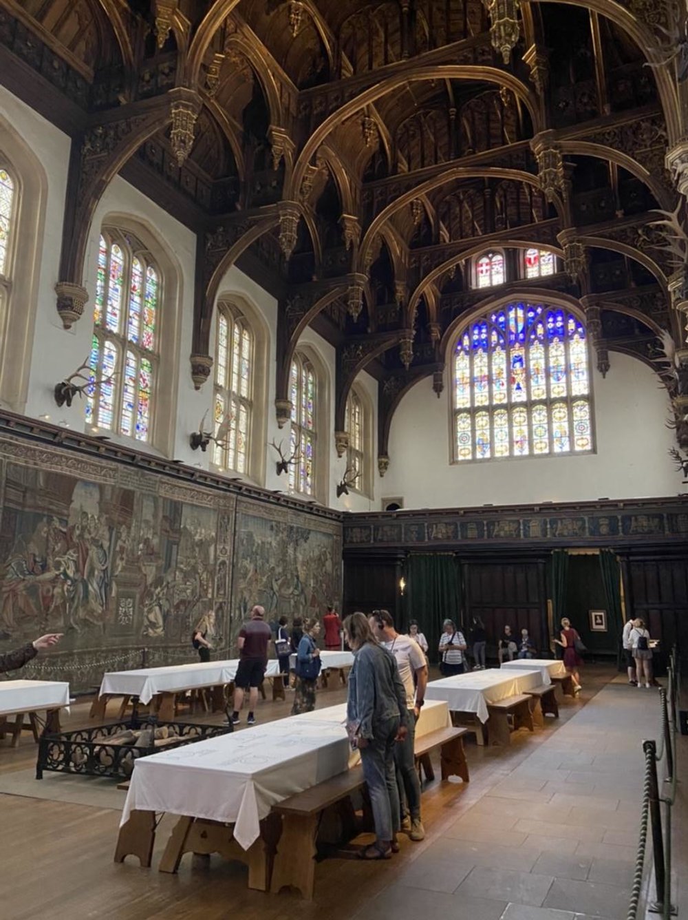 UK ハンプトン・コート宮殿 ヘンリー8世の大広間