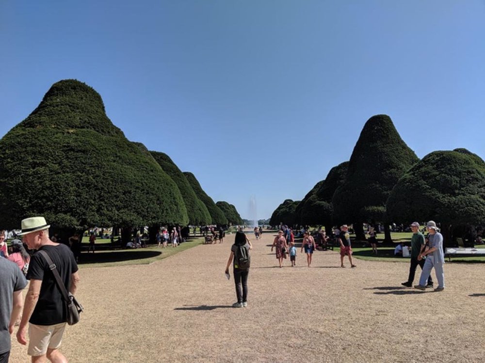 UK ハンプトン・コート宮殿 ガーデン