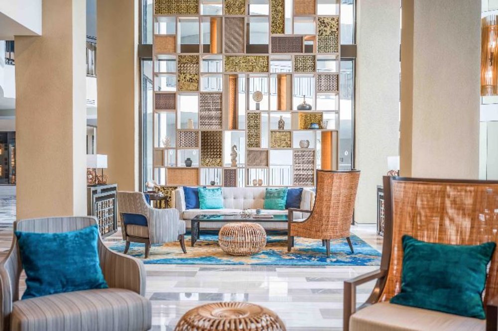 富國島長灘洲際度假飯店接待大廳