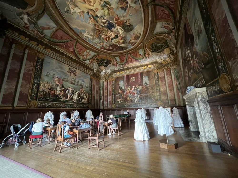 UK ハンプトン・コート宮殿 館内
