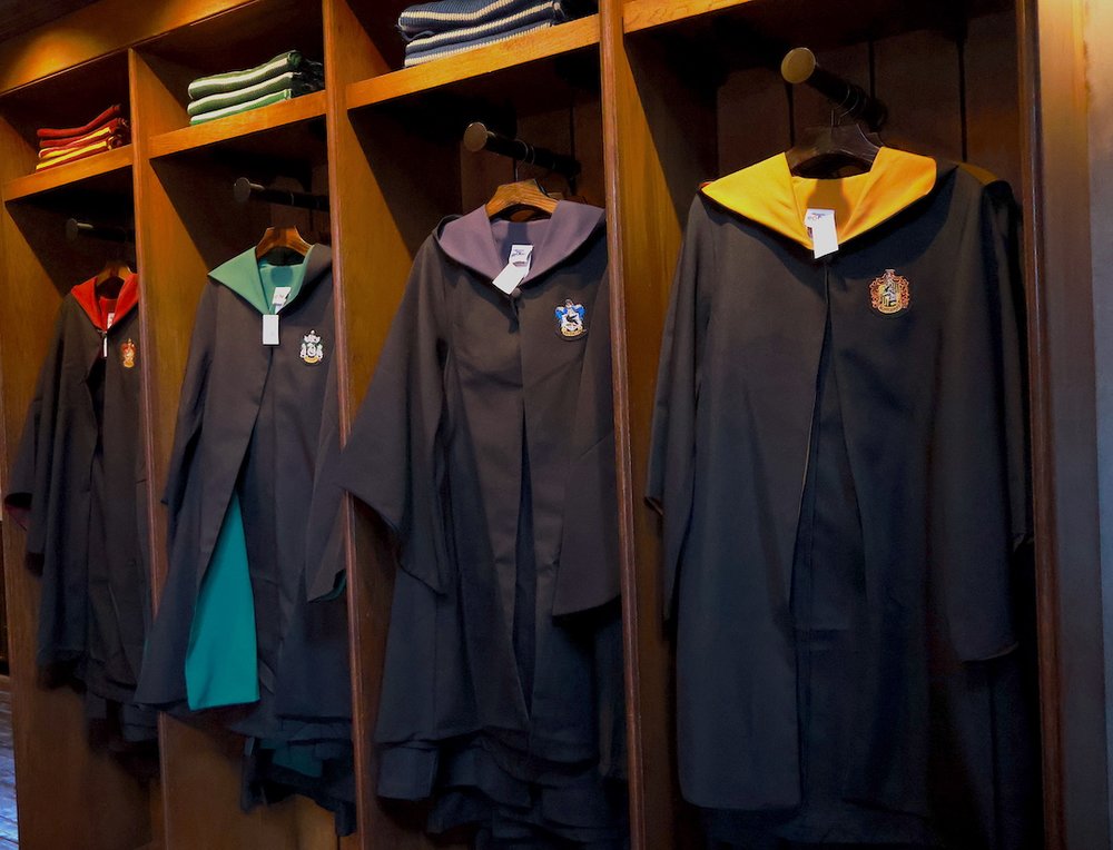 Harry Potter Universal Studios robes