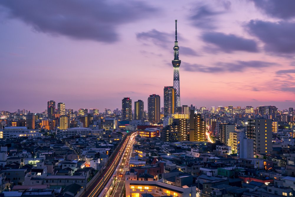 Tòa Tháp Tokyo Skytree 
