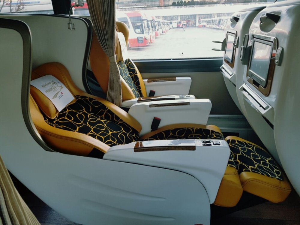 South Korea Intercity Bus Premium Class Reclining Seat