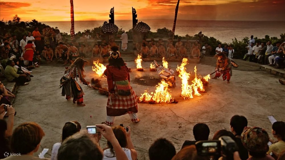 People dancing in the beach side