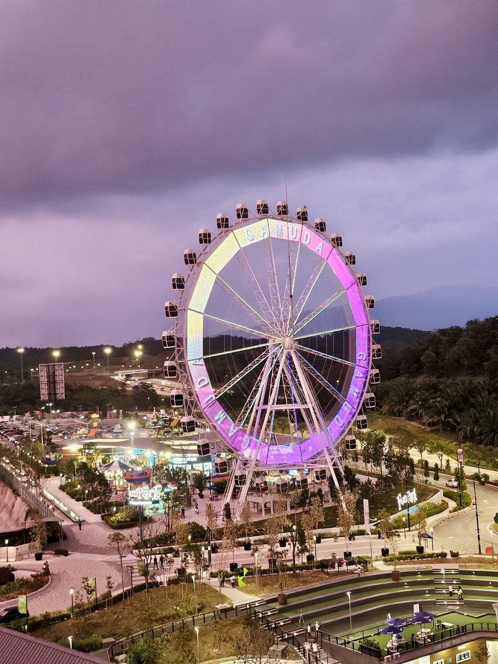 Ferris Wheel Skyline Luge