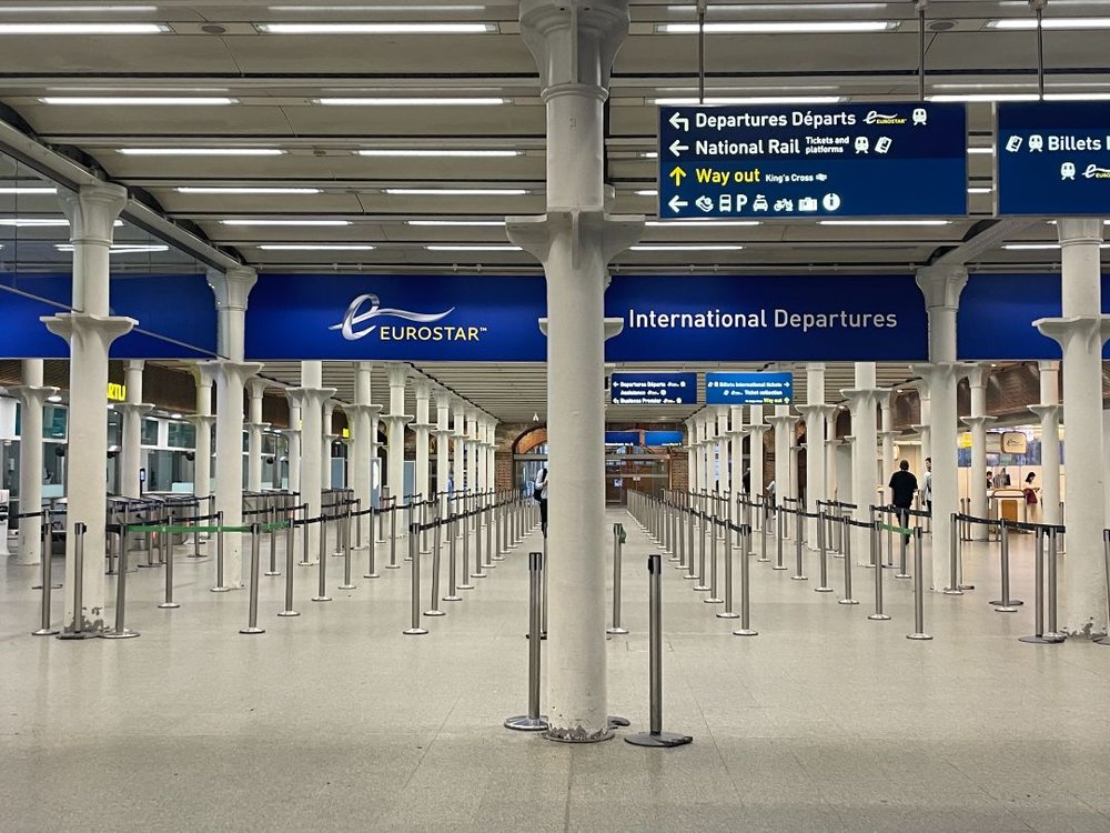 ユーロスターの乗車方法