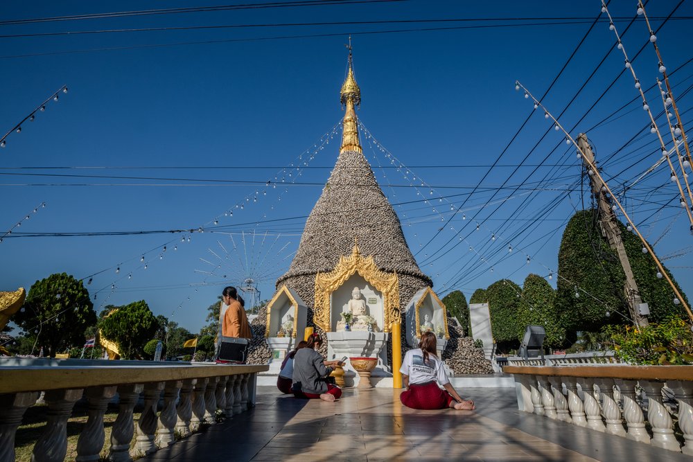 เครดิตภาพ:  วัดเจดีย์หอย บนเว็บไซต์ ททท