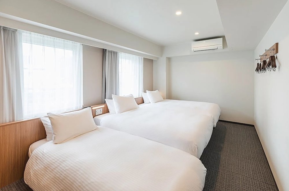 相鐵FRESA INN 橫濱站東口飯店|豪華雙床房/三床房(Deluxe Twin / Triple)