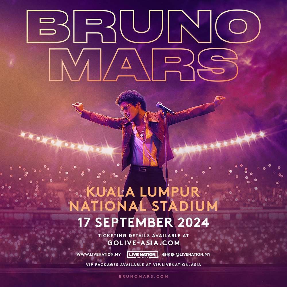 Bruno Mars Live in Kuala Lumpur 2024