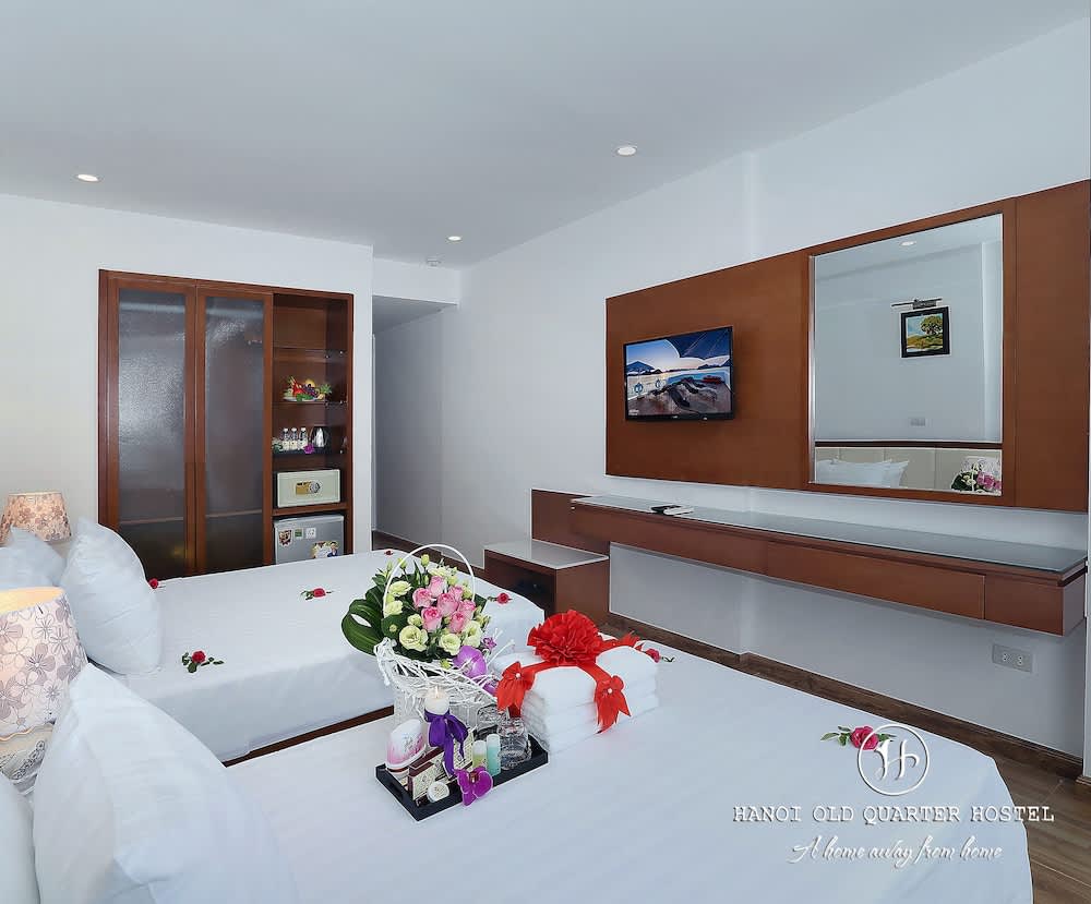 2 bedroom room in Hanoi Old Quarter Hostel