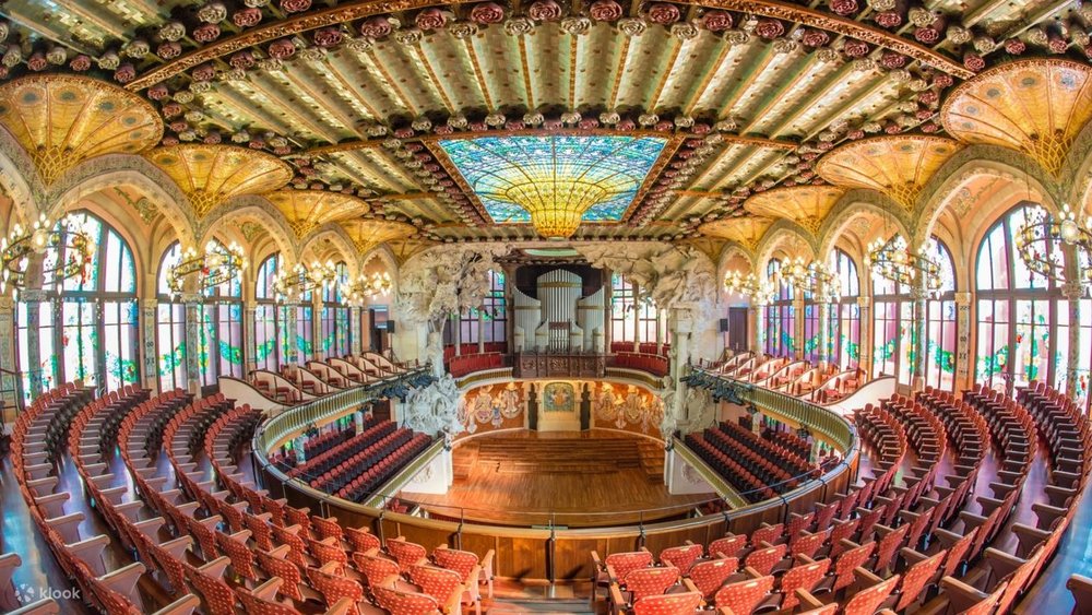 Hội Trường Palau de la Musica Catalana - Viên Ngọc Quý Của Kiến Trúc Catalan