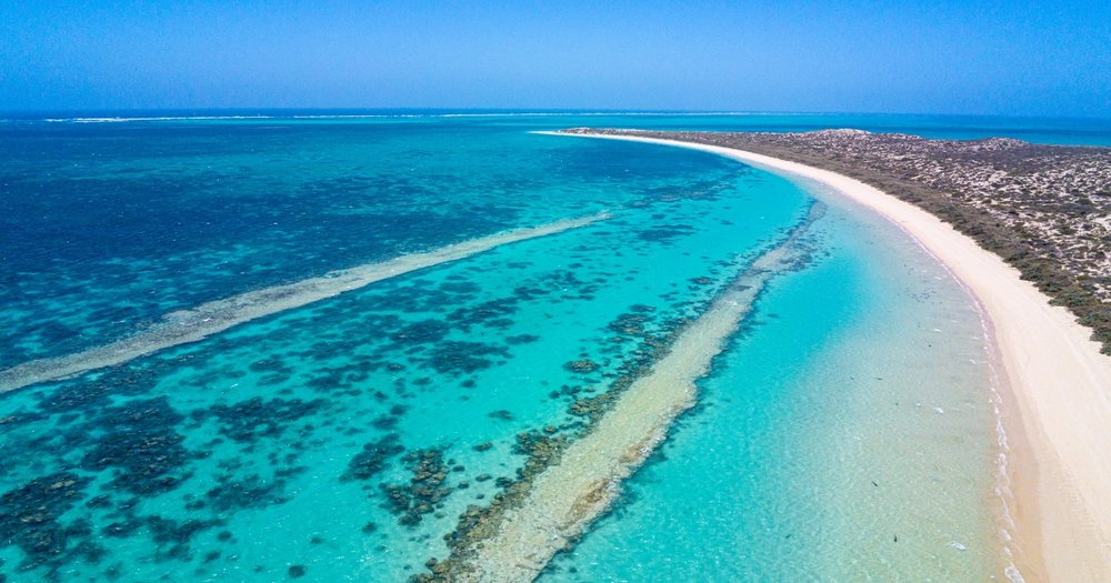 Things to do in Western Australia - Ningaloo Reef Aerial View