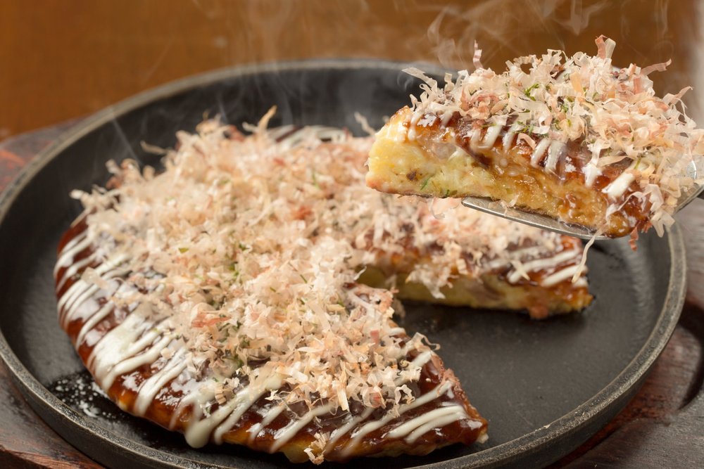 family friendly restaurants in osaka Okonomiyaki Chibo