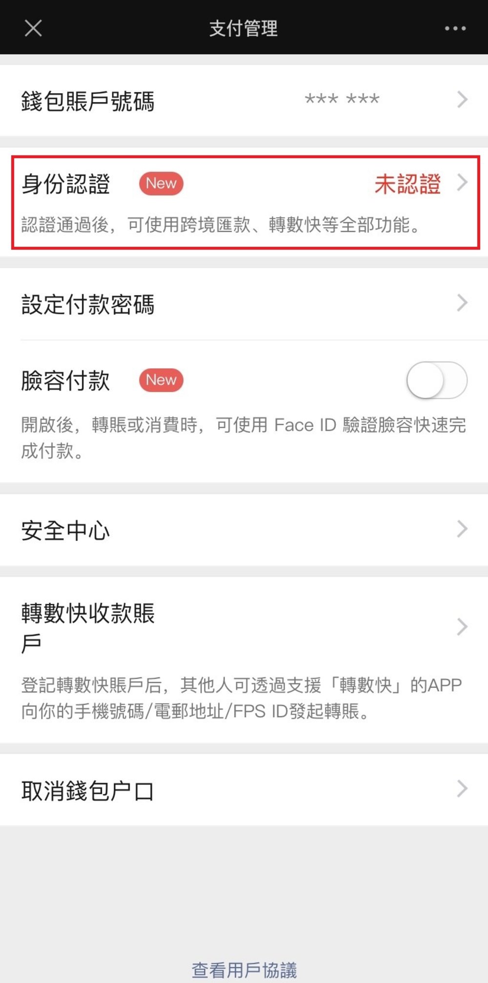 WeChat Pay HK內地付款