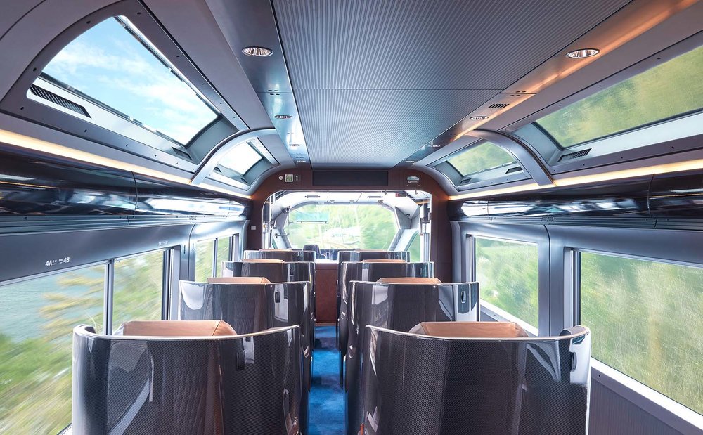 Saphir踴子號|頂級綠色車廂