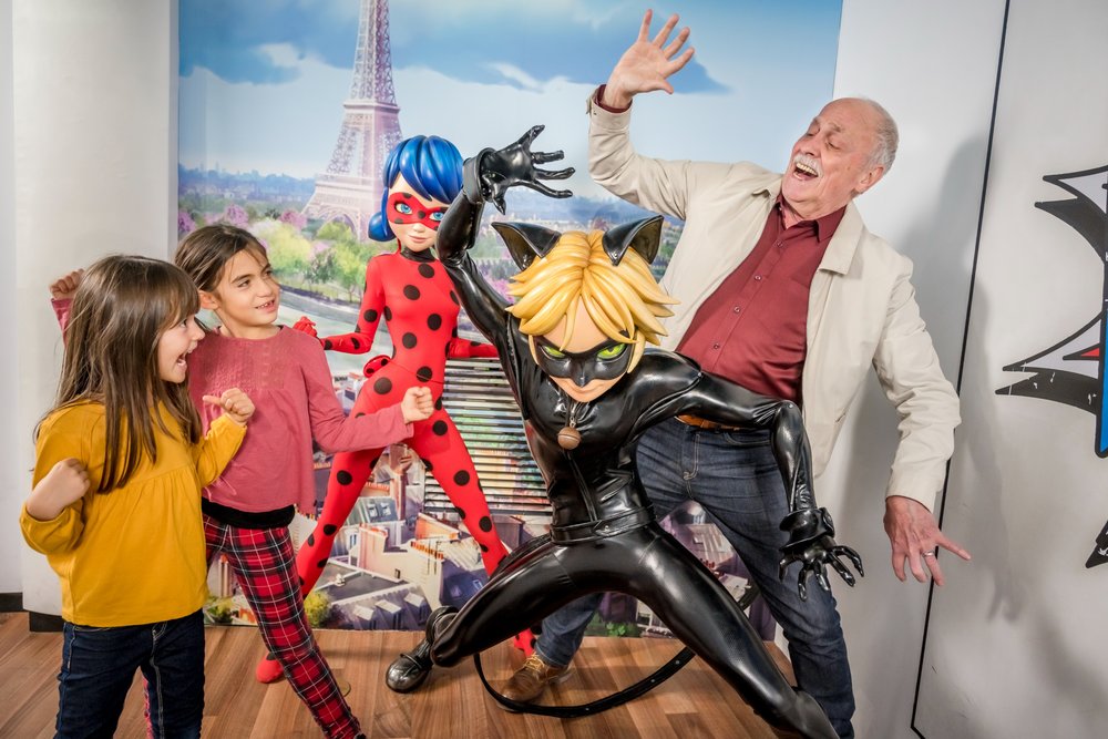 people enjoying musee grevin