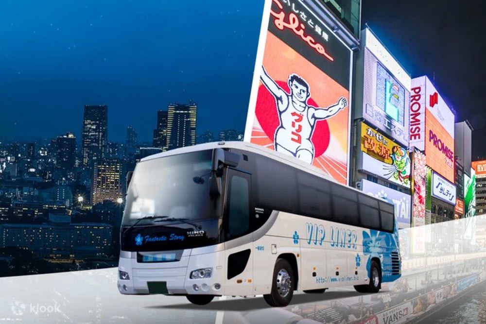  Đi Từ Osaka Đến Tokyo Bằng Xe Buýt Đêm 