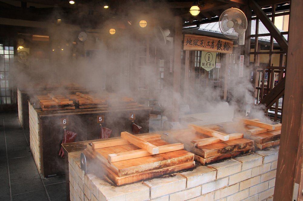 別府景點, 地獄蒸工房鐵輪