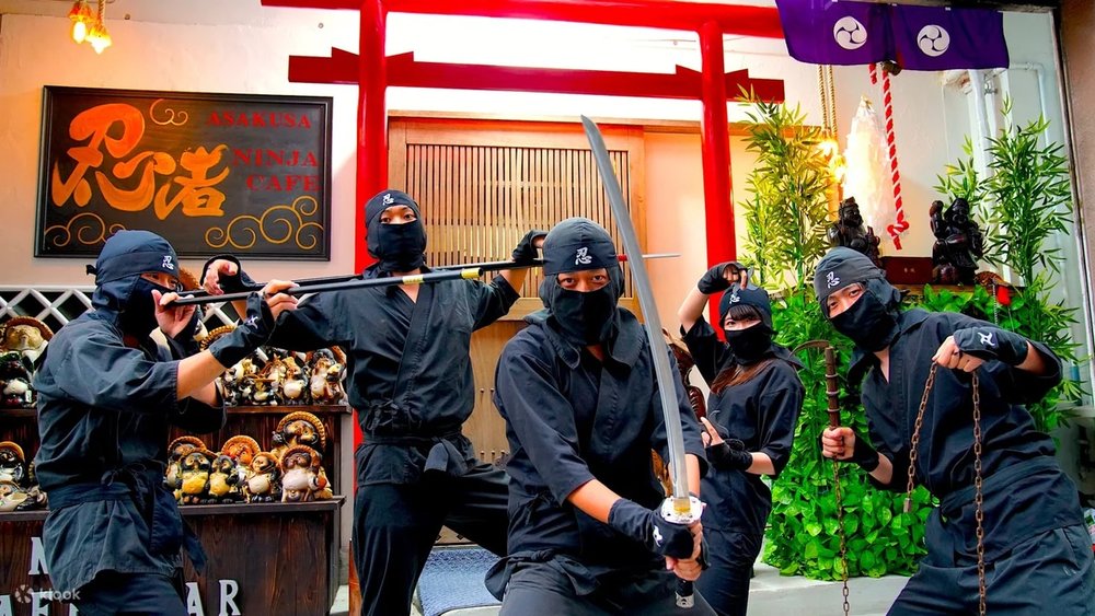 東京淺草咖啡廳忍者變身體驗